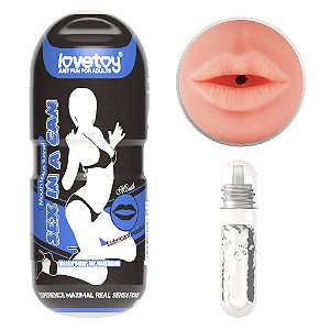 Masturbador  Masculino Boca Sexy In Lotus - Lovetoy