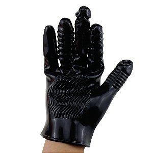 Luva de Massagem Waves com Vibração - Coleção Fetiche Lovetoys