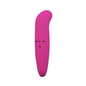 Vibrador Ponto G Vibração Única Pink - SI