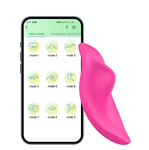 Vibrador de Calcinha por App 9 Vibrações Paname - SI