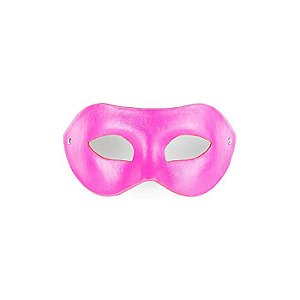 Máscara de couro  rosa - Eye Mask Leather Pink