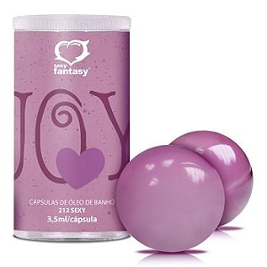Bolinhas de Óleo Corporal para Massagem - Joy Purple