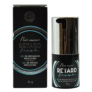 Gel de Massagem Masculino - Retard Fresh - Secret Play