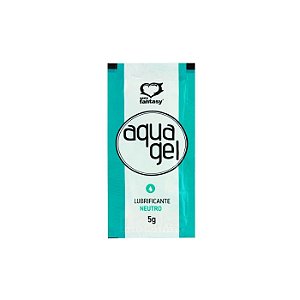 Sachê Lubrificante Beijável Neutro Aqua Gel 5g - Sexy Fantasy