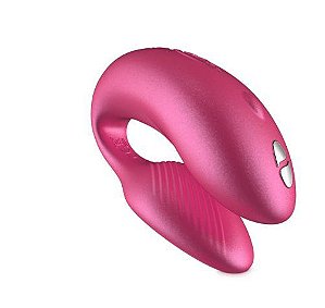 Vibrador para Casal 10 Vibração com App Chorus Pink - We Vibe