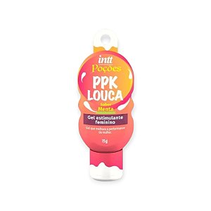 Gel Estimulante Feminino Poção PPK Louca 15g - Intt