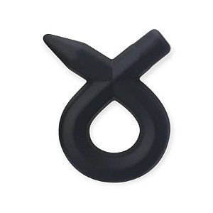Anel Peniano em Silicone Ultra Macio Strech Cock Ring 1  Coleção Black - Lovetoys