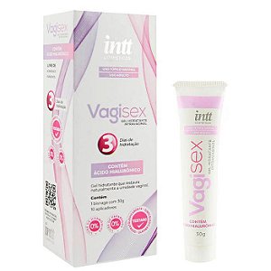 Gel Lubrificante Hidratante Intravaginal Vagisex 30g - Intt