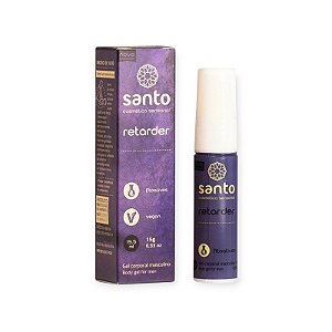 Gel Retardante Masculino Retarder 15g - Santo Cosméticos