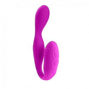 Vibrador Duplo Recarregável 30 Vibrações - Lust Pretty Love