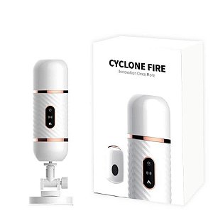 Maquina do Sexo Wireless Cyclone Fire - Dibe