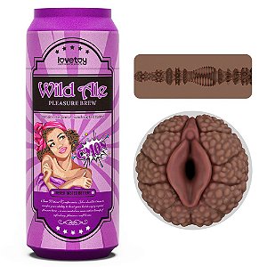 Masturbador Masculino Vagina na Lata Wild Ale - Lovetoy