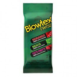 Preservativos com Sabores e Aromas Variados - Twist Blowtex