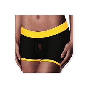 Cueca Boxer para Fixação de Packer ou Prótese Horny Strapon Shorts - Lovetoy