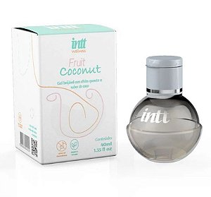 Gel Beijável com Efeito Quente Fruit Coconut 40g - Intt Wellness