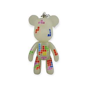 Chaveiro Fosforescente Neon Blocks - Popobe
