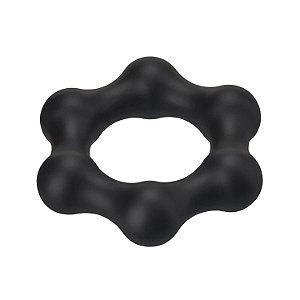 Anel Peniano Retardador com Esferas - Silicone Ring