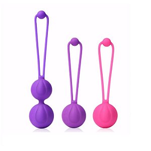 Kit de Pompoarismo com 3 Bolas - Lovetoys