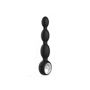 Plug Anal Recarregável Escalona 12 Vibrações - Lovetoys