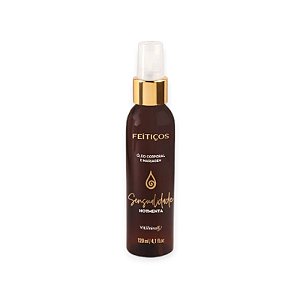 Óleo Corporal e Massagem Sensualidade Hot Menta 120ml - Feitiços
