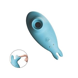 Estimulador de Clitóris com 7 Modos de Vibrações Baleia Cutie Baby - Dibe