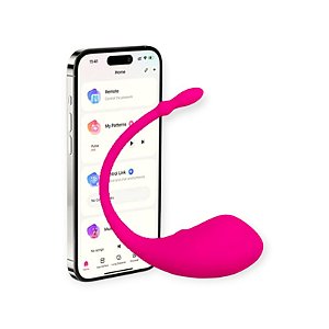 Vibrador para Ponto G com Controle via Aplicativo Lush - Lovense