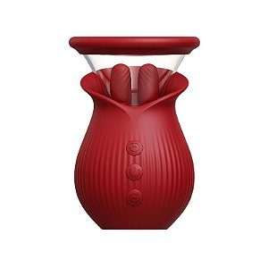 Estimulador Clitoriano com Pulsação e Movimento Scarlet Coleção L'Amour - Lovetoys
