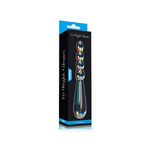 Penetrador de Vidro Twilight Gleam Glass Dildo Rising Ripples - Lovetoy