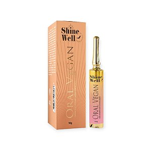 Calda Comestível Shine Well Oral Vegan Caramelo Salgado 10g - Pepper Blend