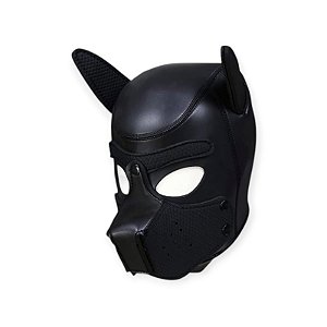 Capuz com Focinho Removível Sex Cosplay Neoprene Puppy Hood - Lovetoys
