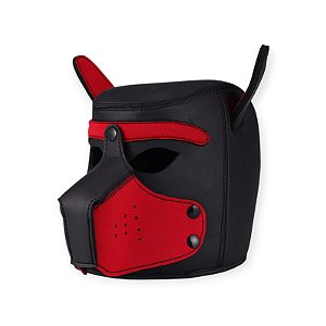 Capuz com Focinho Removível Sex Cosplay Neoprene Puppy Hood - Lovetoys