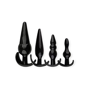 Kit com 4 Plugs Anais em Silicone - Lovetoys