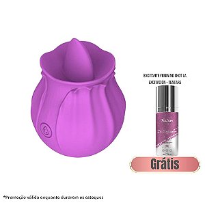 Estimulador Clitoriano com Língua Tulipa - Lovetoys * Grátis: Excitante Feminino I Hot La Excitación - Tentare