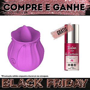 Compre Estimulador Clitoriano com Língua Tulipa e GanheExcitante Feminino I Hot La Excitación