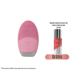 Estimulador com Cerdas Massageadoras Yoyo - Lovetoys * Grátis: Vibrador Líquido I Hot Crazy Vibe Frutas Vermelhas - Tentare