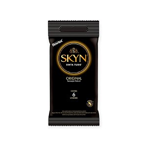 Preservativo Skyn Original com 6 Unidades - Blowtex
