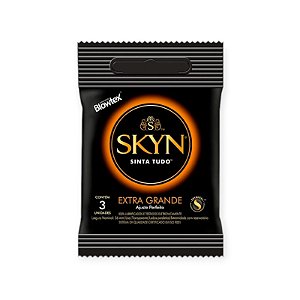 Preservativo Skyn Extra Grande com 3 Unidades - Blowtex