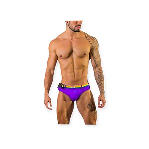 Sunga com Cinto Pride Roxa - Ricok