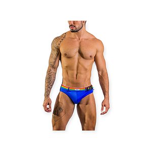Sunga com Cinto Pride Azul - Ricok