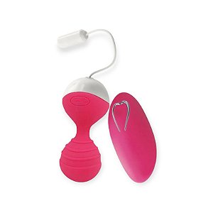 Esfera de Pompoar com Controle Wireless e 10 Modos de Vibração MoNie - Man Nuo