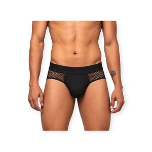 Jockstrap com Laterais em Arrastão - Ricok