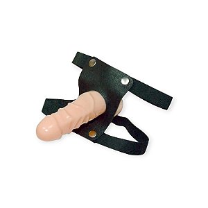 Cinta Peniana com Pênis Ôco 16,5cm x 4,5cm Lock Load - Nanma