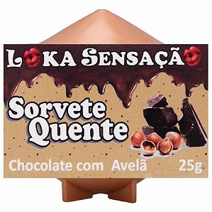 Vela para Massagem Sorvete Quente 25g - Loka Sensação