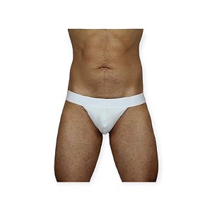 Jockstrap de Elástico Branca Tam P - Ricok