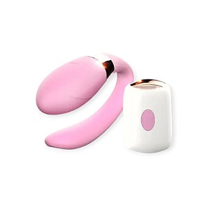 Vibrador de Casal Recarregavel com 7 Modos de Vibracoes - Dibe