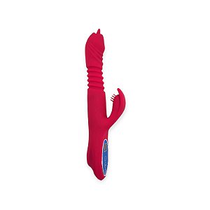 Vibrador Vai e Vem com 12 Modos de Vibração e Aquecimento - Lovetoys