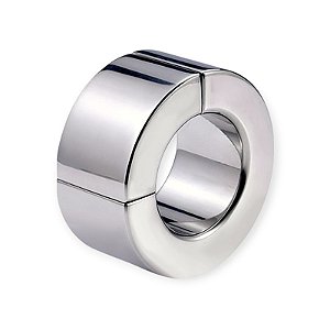 Anel Peniano 3,5cm X 4cm em Aço Inoxidável com Fecho em Imã - Lovetoys