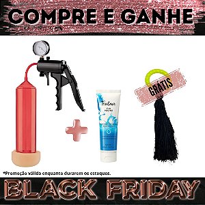 Compre Bomba Peniana Lust Pumper + Lubrificante Tentare Fun Neutro e Ganhe Anel Pearl Cock Ring