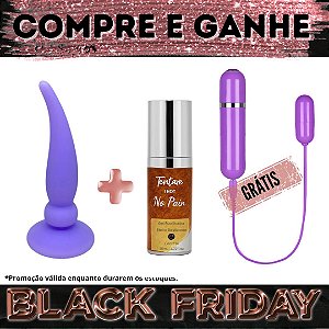 Compre Plug Anal Give It All Lilac + No Pain Tentare e Ganhe Cápsula Virgo
