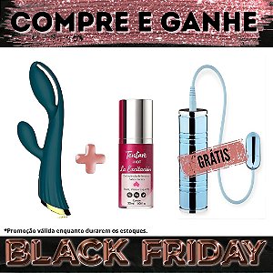 Compre Kit Vibrador Prince + Excitante Feminino La Excitación e Ganhe Cápsula Sensual Shine